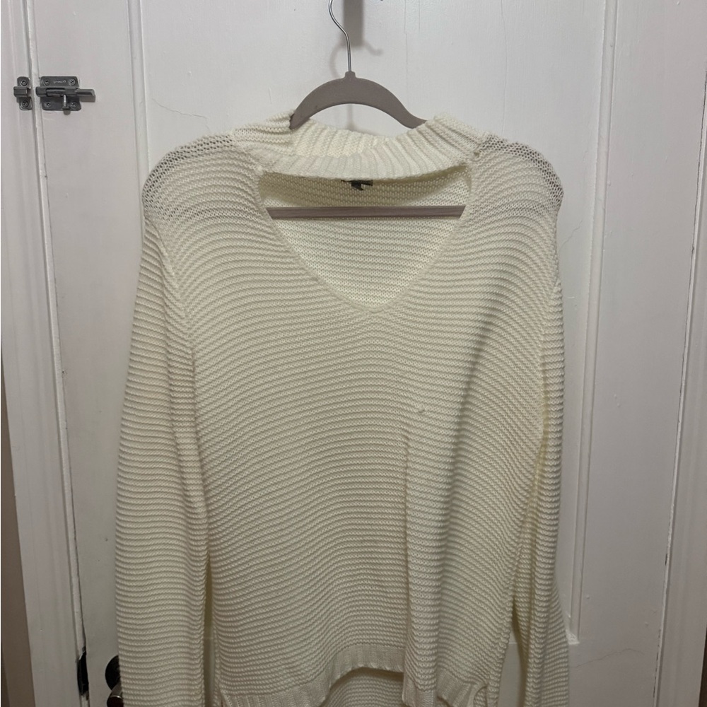 Elegant Cream Sweater